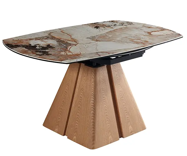 composite material table frames for ceramic tabletop